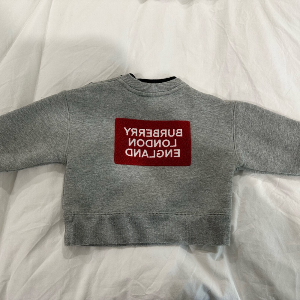Authentic Burberry Sweatshirt (6months) - Picture 2 of 6